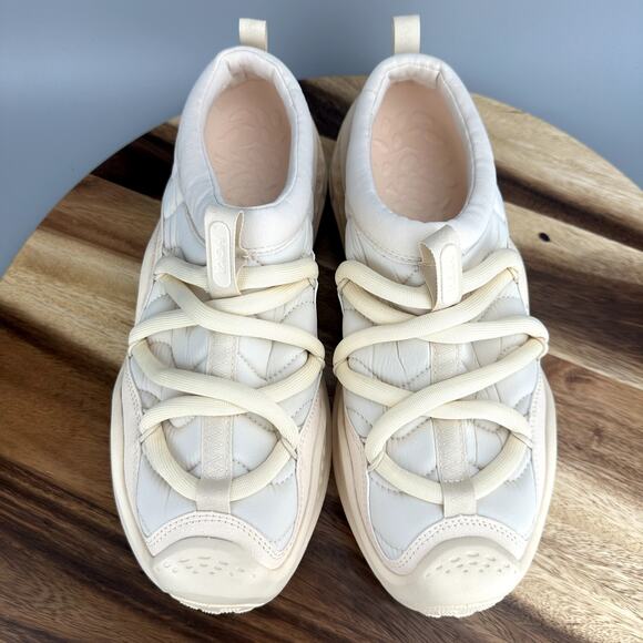 Hoka One One Ora Primo Men's 11.5 Recovery Slip On Vanilla White Shoes NEW - Picture 2 of 7